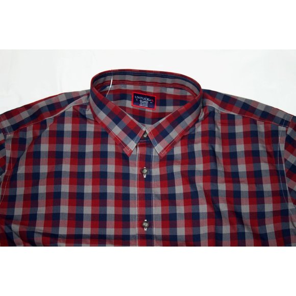 UNTUCKit Mens Long Sleeve Button Front Shirt Size - Picture 4 of 7